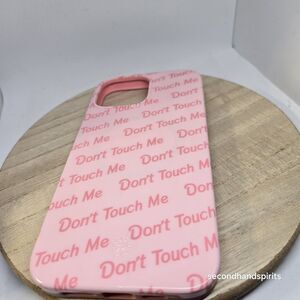 Pink Don't Touch Me ~ iPhone 13 Pro Max Phone Cases - Velvet Caviar